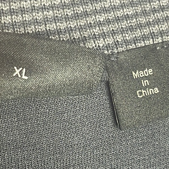 🆕 HUGO BOSS Navy Zipup Heavy Polo Size XL - Picture 5 of 8